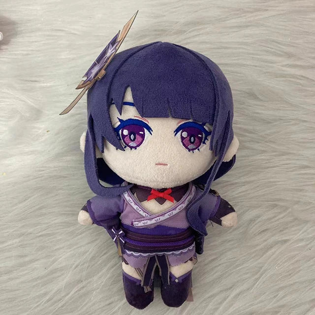 Genshin Impact Raiden Shogun Plush Cute Anime Plush