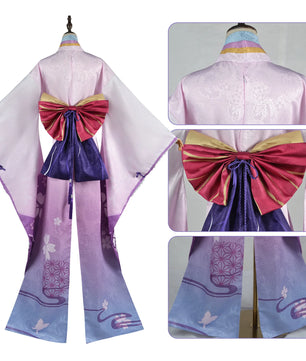 Genshin Impact Shogun Raiden Ei Makoto Beelzebul Cosplay Outfit With Wig
