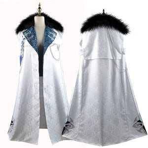 Genshin Impact Tartaglia & Fatui Cosplay Cloak Anime Costume With Scarf
