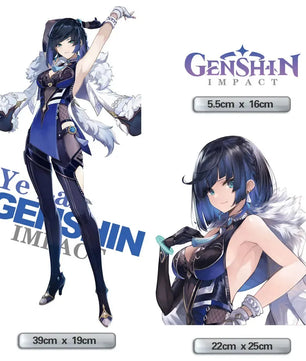 Genshin Impact Yelan Anime PC Case Sticker