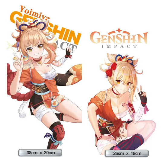 Genshin Impact Yoimiya PC Case Anime Sticker Decal