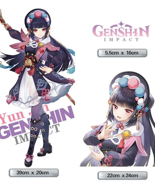 Genshin Impact Yun Jin Anime PC Case Sticker