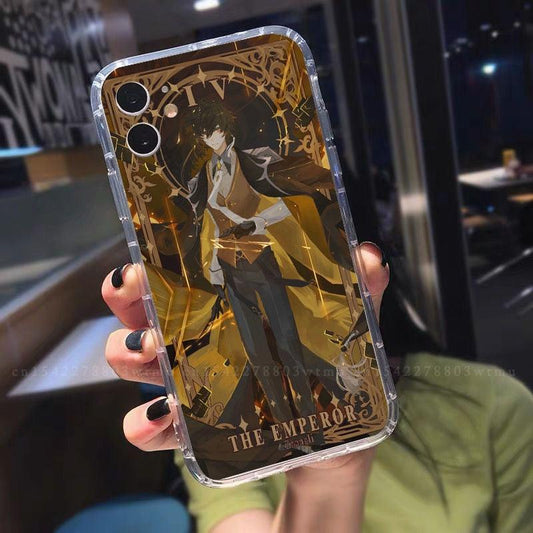 Genshin Impact Zhongli Anime iPhone Case for IPhone 6-14 Pro Max