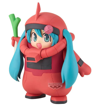 Gundam 45th Anniversary x Hatsune Miku Char's Zaku Costume Hatsune Miku Version Figure