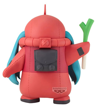 Gundam 45th Anniversary x Hatsune Miku Char's Zaku Costume Hatsune Miku Version Figure