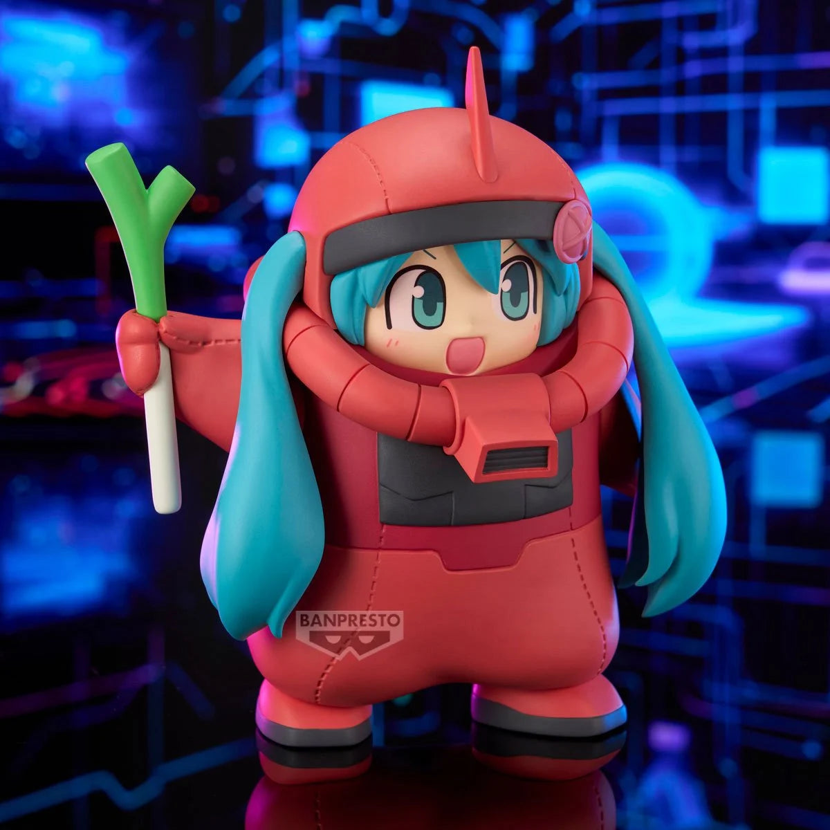 Gundam 45th Anniversary x Hatsune Miku Char's Zaku Costume Hatsune Miku Version Figure