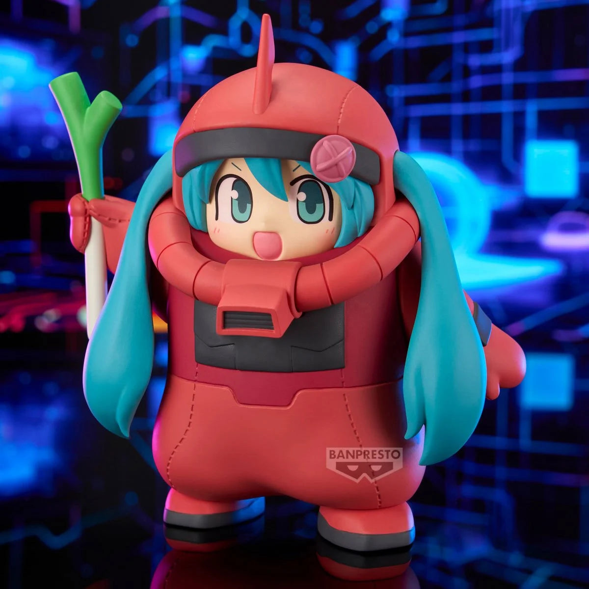 Gundam 45th Anniversary x Hatsune Miku Char's Zaku Costume Hatsune Miku Version Figure