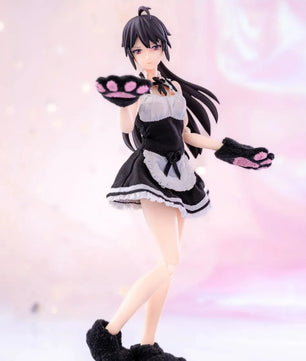 HASUKI 6" Anime Girl Action Figure Cat Maid Clothing & Accessories