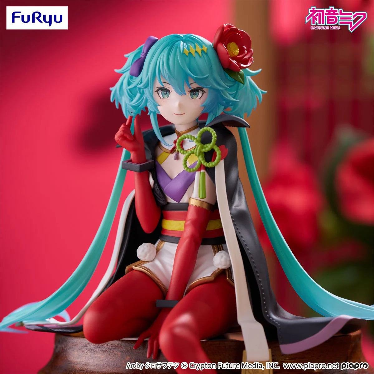 Hatsune Miku Noodle Stopper Figure Flower Fairy Camellia
