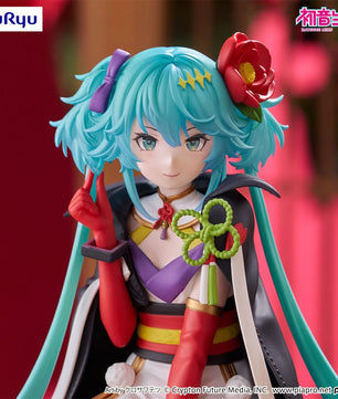 Hatsune Miku Noodle Stopper Figure Flower Fairy Camellia