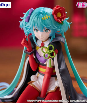 Hatsune Miku Noodle Stopper Figure Flower Fairy Camellia