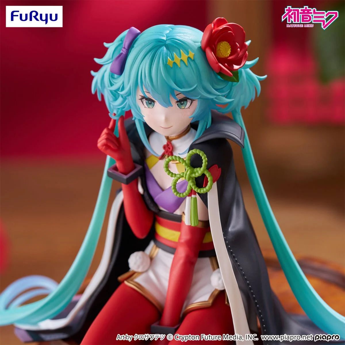 Hatsune Miku Noodle Stopper Figure Flower Fairy Camellia