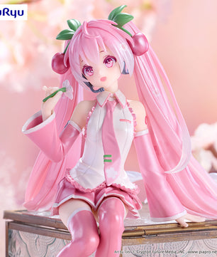 Hatsune Miku Noodle Stopper Figure - Sakura Miku 2024 Pearl Color ver.