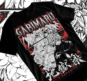 Hell's Paradise Shirt Gabimaru Cotton Anime Shirt