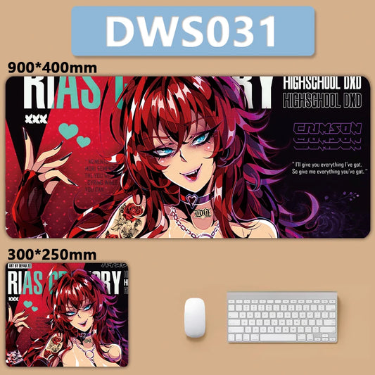 High School DXD Rias Gremory Mouse Pad Hot Anime Desk Mat