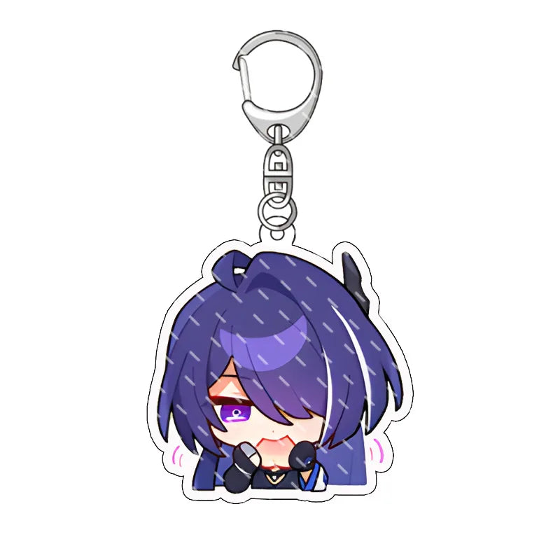 Honkai Star Rail Acheron Keychain Bag Charm 2