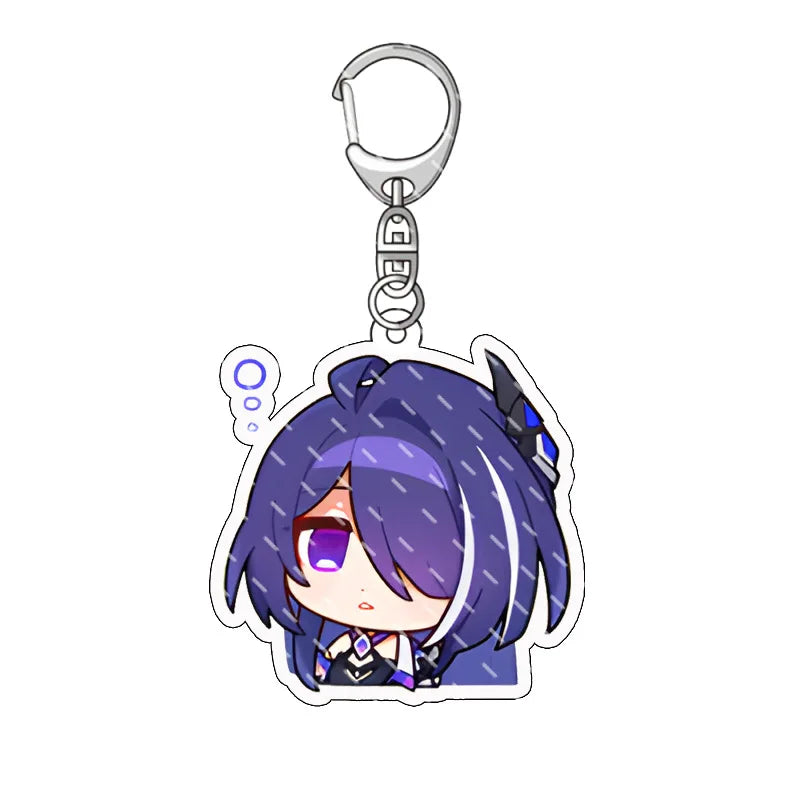 Honkai Star Rail Acheron Keychain Bag Charm 3