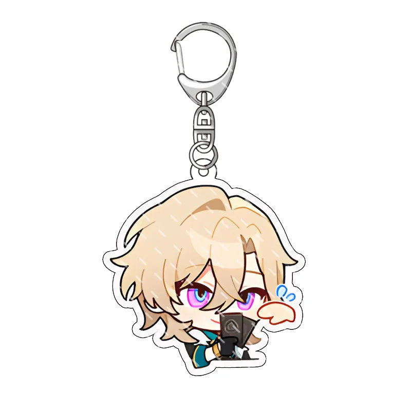 Honkai Star Rail Aventurine Keychain Bag Charm