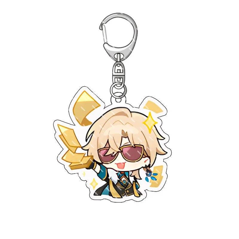 Honkai Star Rail Aventurine Keychain Bag Charm 2