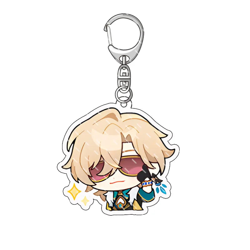 Honkai Star Rail Aventurine Keychain Bag Charm 4