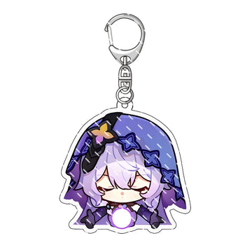 Honkai Star Rail Black Swan Keychain Bag Charm