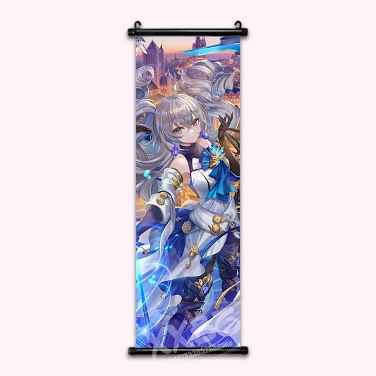 Honkai Star Rail Bronya Anime Poster Canvas Scroll