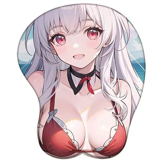 Honkai Star Rail Clara 3D Silicone Support Mouse Pad