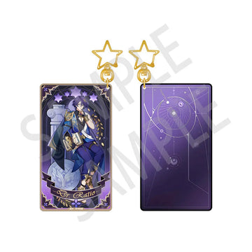 Honkai Star Rail Dr. Ratio Divination Card Keychain