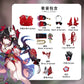 Honkai Star Rail Firefly Cosplay With Wig & Mask 10pcs Anime Costume Set