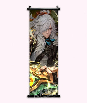 Honkai Star Rail Jing Yuan Anime Poster Canvas Scroll