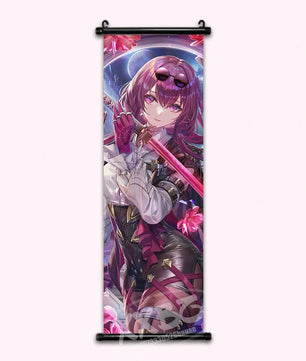 Honkai Star Rail Kafka Anime Poster Canvas Scroll
