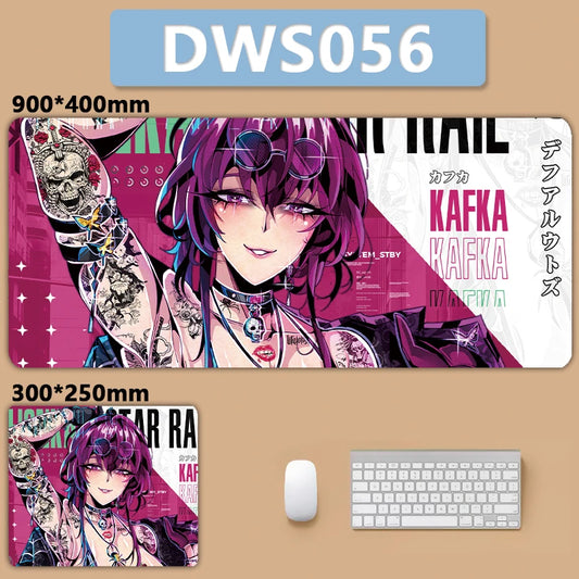 Honkai Star Rail Kafka Mouse Pad Hot Anime Desk Mat