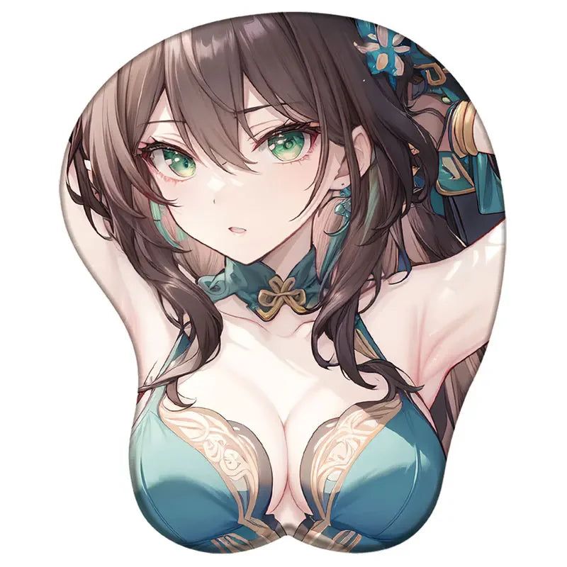 Honkai Star Rail Ruan Mei 3D Silicone Support Mouse Pad