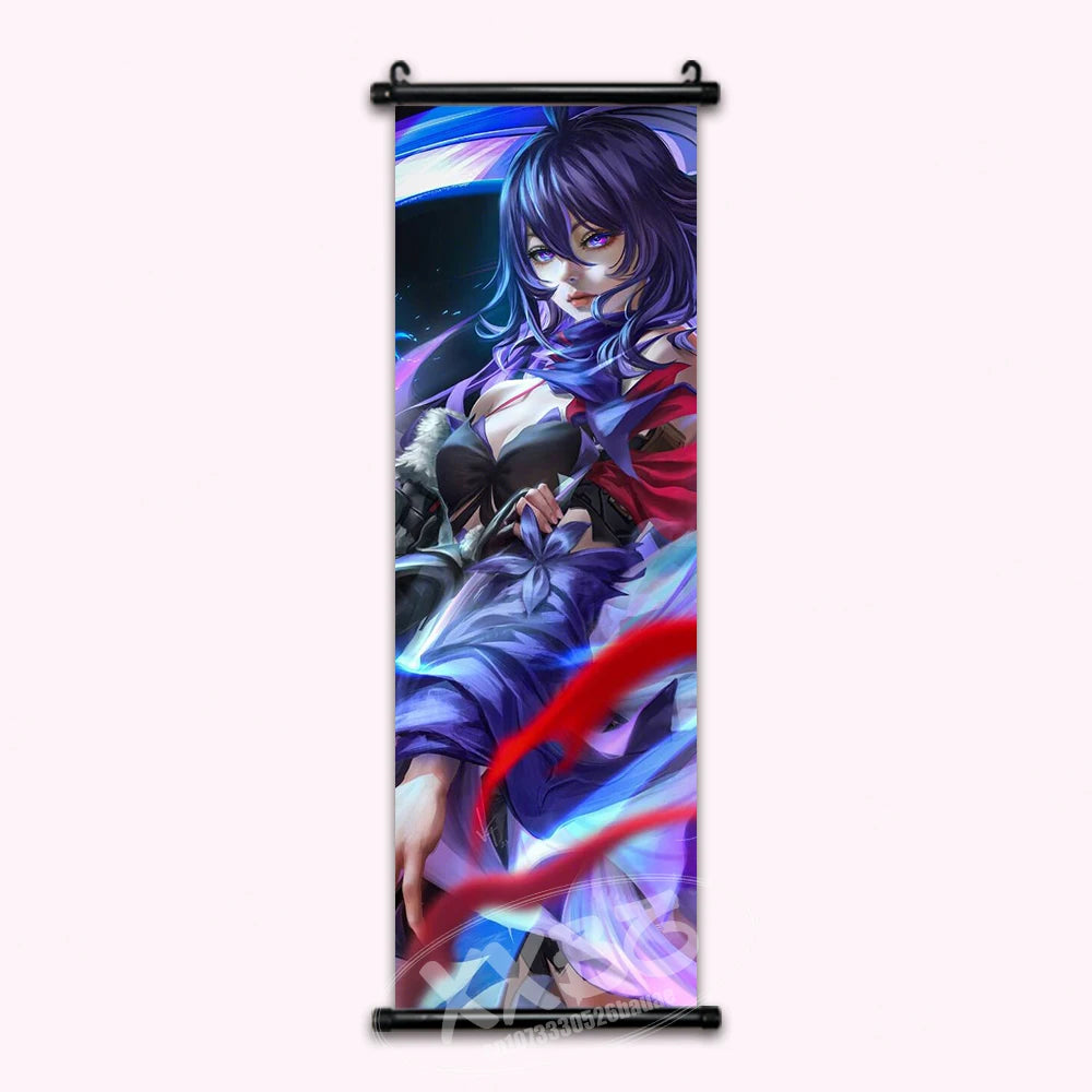 Honkai Star Rail Seele Anime Poster Canvas Scroll