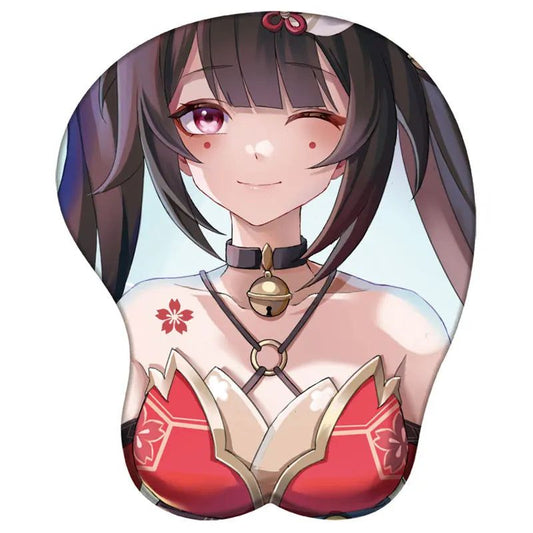 Honkai Star Rail Sparkle 3D Silicone Support Mouse Pad