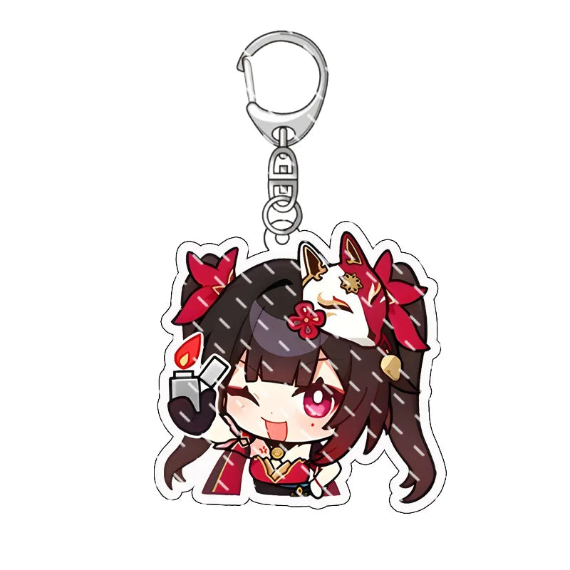 Honkai Star Rail Sparkle Keychain Bag Charm