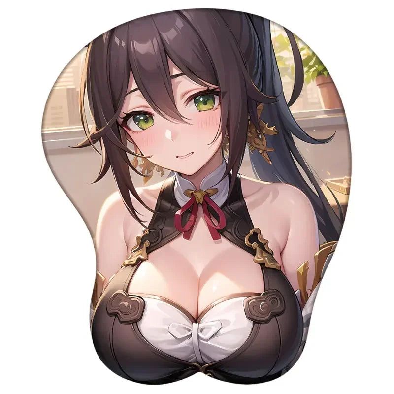 Honkai Star Rail Tingyun 3D Silicone Support Mouse Pad