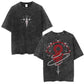 Hunter x Hunter Chains Shirt Vintage Oversized Style Anime Shirt