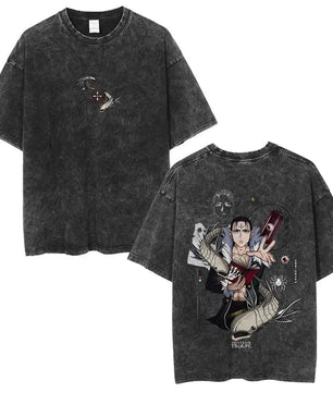 Hunter x Hunter Chrollo Shirt Vintage Oversized Style Anime Shirt
