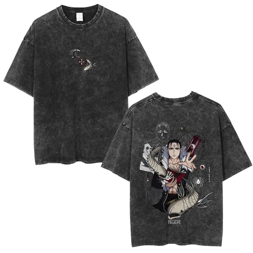 Hunter x Hunter Chrollo Shirt Vintage Oversized Style Anime Shirt