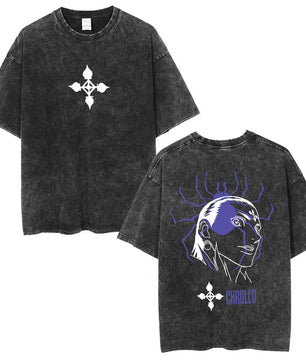 Hunter x Hunter Chrollo Shirt Vintage Oversized Style Anime Shirt