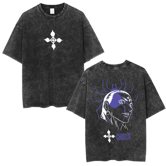 Hunter x Hunter Chrollo Shirt Vintage Oversized Style Anime Shirt