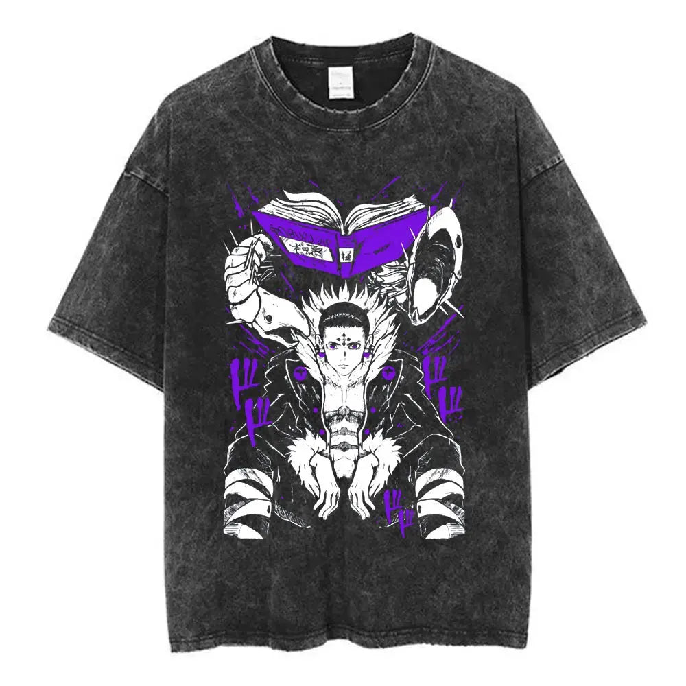 Hunter x Hunter Chrollo Shirt Vintage Oversized Style Anime Shirt