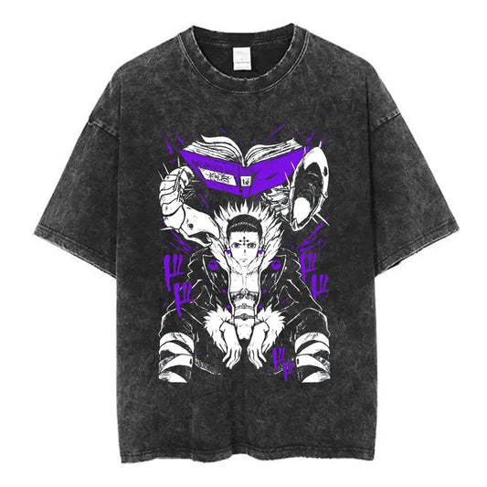 Hunter x Hunter Chrollo Shirt Vintage Oversized Style Anime Shirt