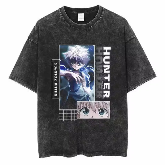 Hunter x Hunter Chrollo Shirt Vintage Oversized Style Anime Shirt