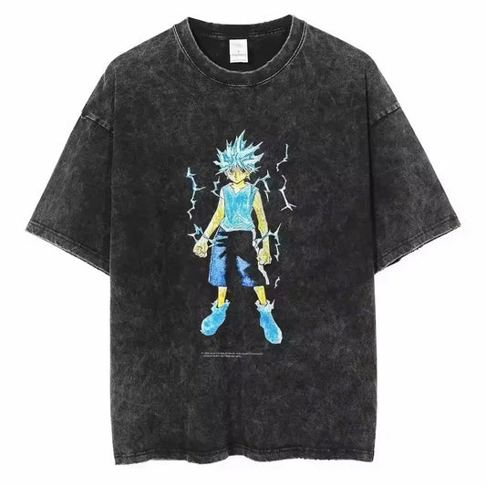 Hunter x Hunter Chrollo Shirt Vintage Oversized Style Anime Shirt