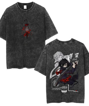 Hunter x Hunter Feitan Shirt Vintage Oversized Style Anime Shirt