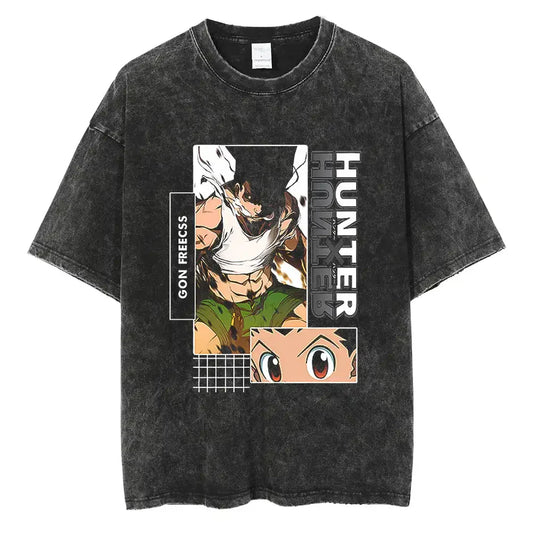 Hunter x Hunter Gon Freecs Shirt Oversized Style Anime Shirt