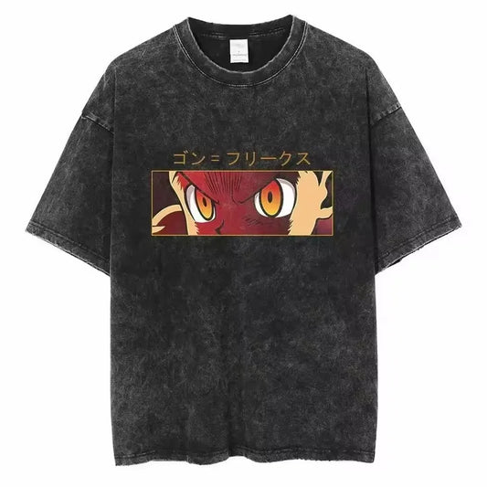 Hunter x Hunter Gon Shirt Vintage Oversized Style Anime Shirt