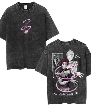 Hunter x Hunter Hisoka Shirt Vintage Oversized Style Anime Shirt